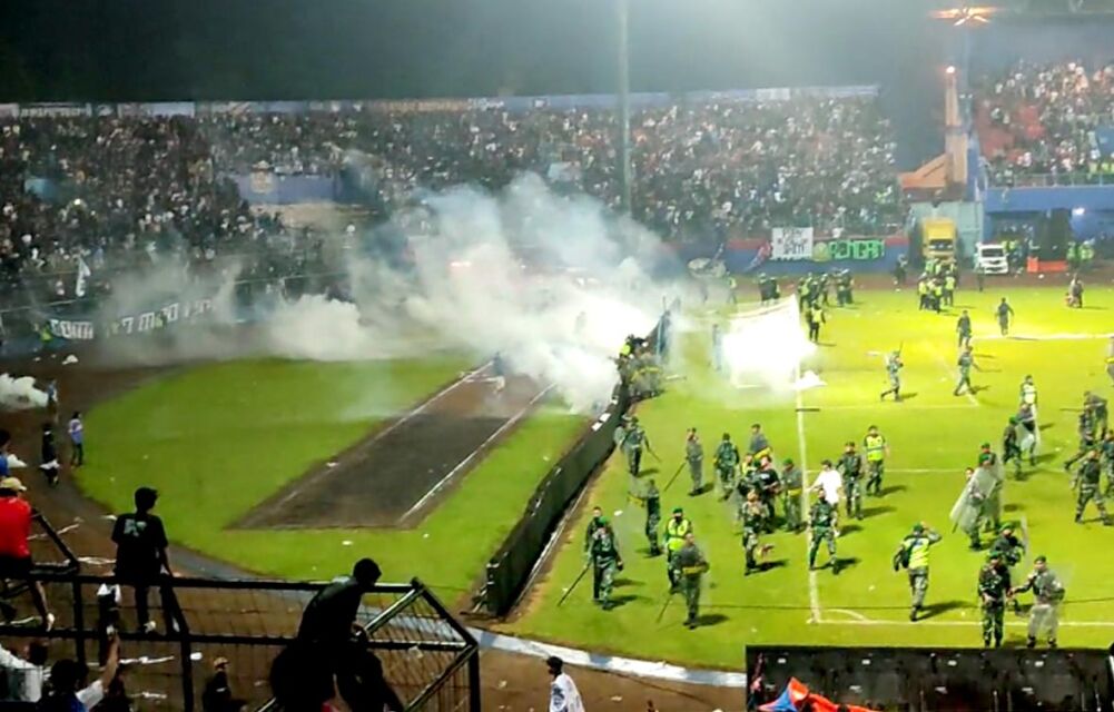 bahaya gas air mata