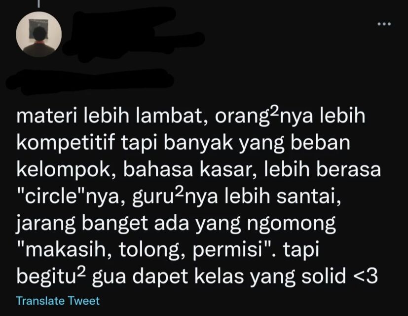 "Syukuri apa yang ada"