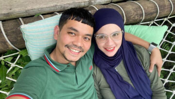 Istri indra bekti menggalang dana