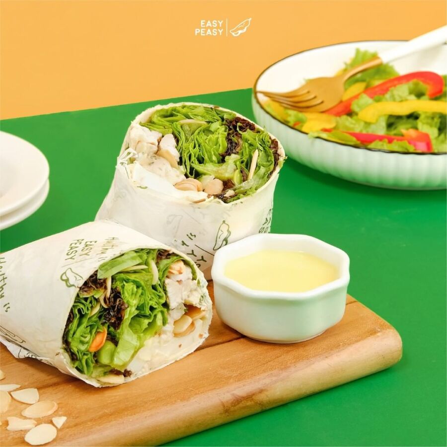 CariKulinerNabati di Yogyakarta? Cobain Deh Easy Peasy Salad Bar di Godean