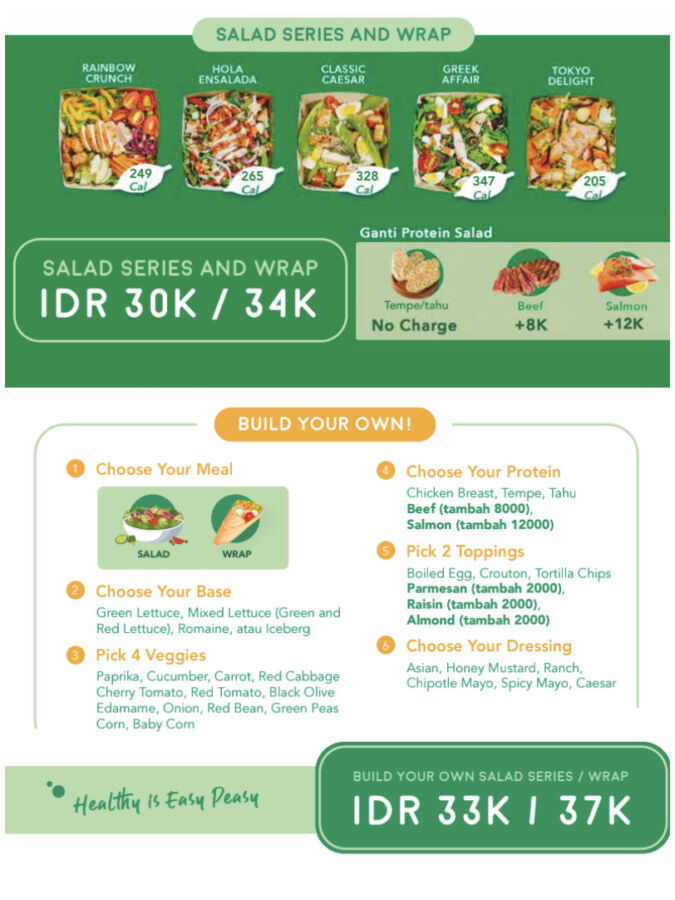 CariKulinerNabati di Yogyakarta? Cobain Deh Easy Peasy Salad Bar di Godean